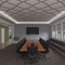 Ekena Millwork 33W x 33H x 14T Small May Decorative Fretwork Wood Ceiling Panels, Walnut CELW33X33X0250MAYWA - alternate 5